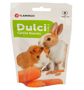 SNACK ROEDORES DULCI ZANAHORIA 50GR