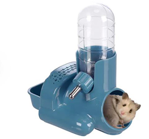 COMEDERO BEBEDERO CON TUNEL HAMSTER