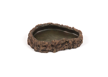 COMEDERO REPTILES OSCURO 15CM