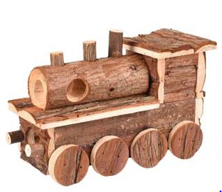 CASITA LOKOMO MADERA 25,5*11*16 CM