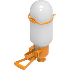 BEBEDERO PAJAROS MINI C/BOTELLA 0,50L