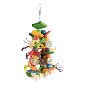 COLGANTE LORO RAINBOW GIO MULTI 38 CM