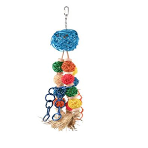 COLGANTE LORO WICO TIA 55 CM
