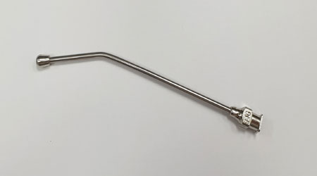 AGUJA EMBUCHE CURVA Ø2*90MM (14G)