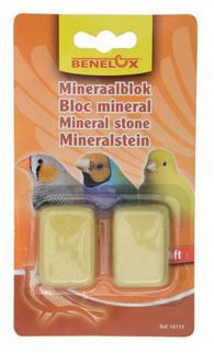 BLOQUE MINERAL PAJAROS 2UD.