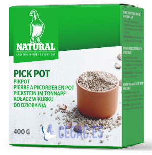 PIEDRA PICAR NATURAL PICK POT TAR. 400GR