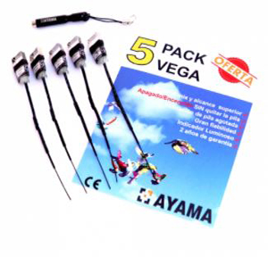 TRANSMISOR VEGA AYAMA PACK 5 UDS
