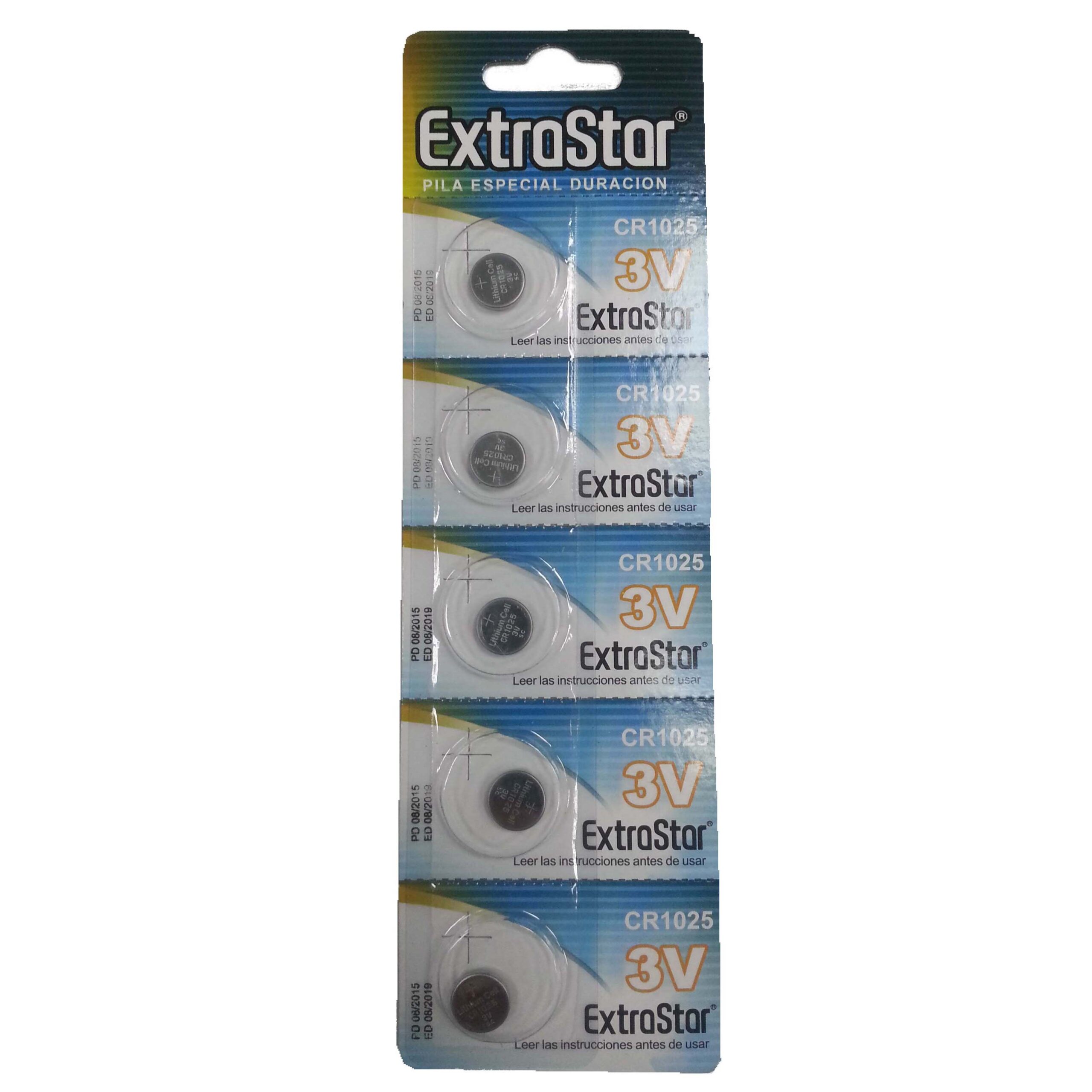 PILA LITIO BOTON CR1025 3V UD PANASONIC