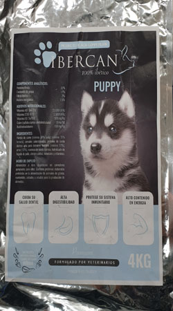 IBERCAN PUPPY DOG 4 KG 32/17
