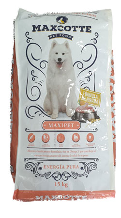 MAXCOTTE MAXIPET RAZA GRANDE 15 KG 28/16
