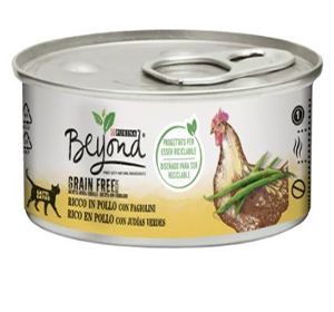 PURINA BEYOND GATO GRAIN FREE POLLO 85G