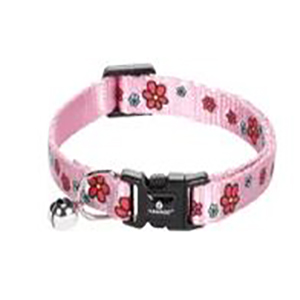COLLAR GATO ZIGGI FLORES 20-35 CM