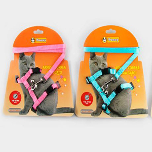 PETRAL CON RAMAL GATOS NYLON LISO 0744