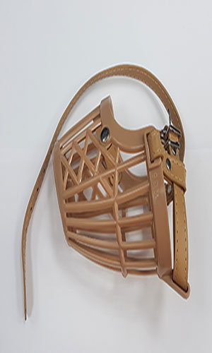 BOZAL CESTA PLASTICO TALLA XL
