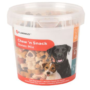 CHEW´N SNACK BONES MIX 500 GR