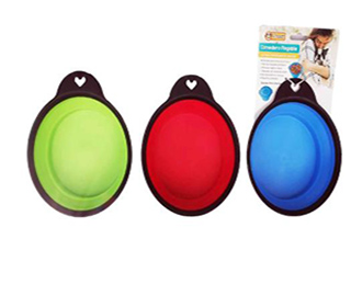 COMEDERO PERROS PLEGABLE 17*14.7*4.7 CM