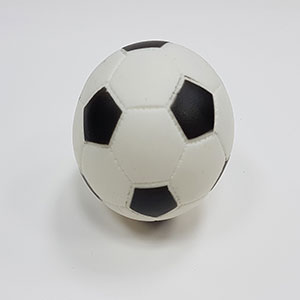 PELOTA VINILO FUTBOL 7.5 CM