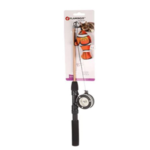CAÑA DE PESCAR CON PEZ PAYASO 41-75CM