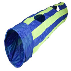 TUNEL PARA GATOS FELINE AZ/VERDE 25*136C