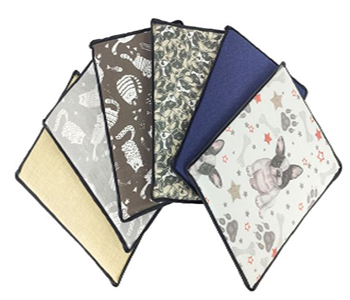ALFOMBRA RIBETEADA 70*100*3 CM FIBRA