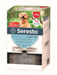 COLLAR SERESTO CLINICO PERROS + 8 KG