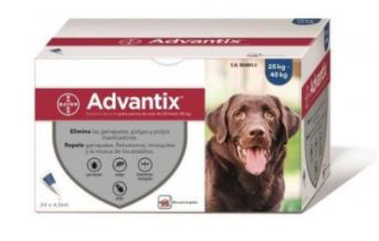 ADVANTIX PERROS 25-40 KG PIPETA (4.0ML)